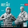 RESKIT RSF48-0080 CH-53E Super Stallion, MH-53E Sea dragon pilots (in a standing position - type 1) (2 pcs) (3D Printed) 1/48